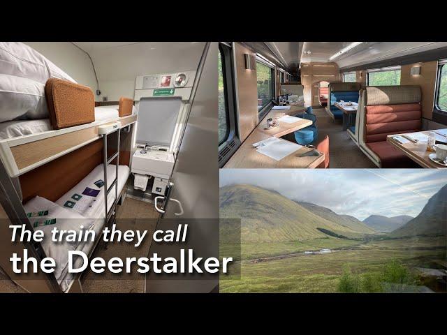 London to Fort William by Caledonian Sleeper:  The train they call the Deerstalker