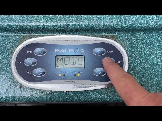 Unlock my Spa! How to lock and Unlock Spa temperature keypad. Balboa TP600