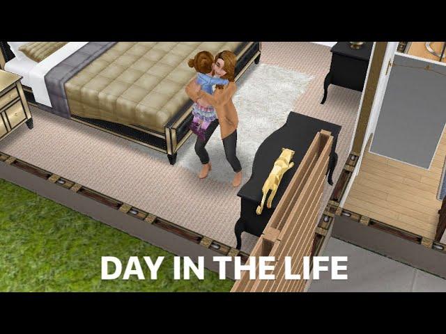 A Day In The Life Of A Single Mom || Sims Freeplay || Kaylasimsology