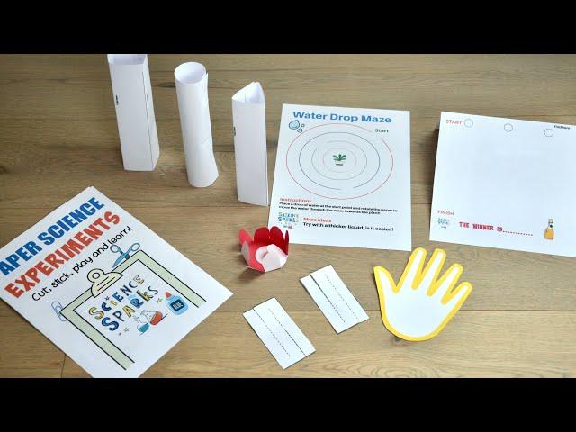 Wreck it! Paper Science Experiments