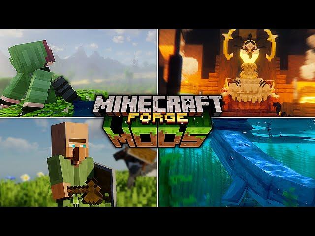 TOP 20 Minecraft Forge Mods OF All Time | Ep. 1 | (1.18.2 - 1.20.4)