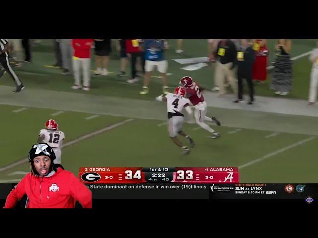 INSTANT CLASSIC..BEST GAME I’VE SEEN!! Reacting To Georgia vs Alabama (GAME OF THE YEAR) Highlights