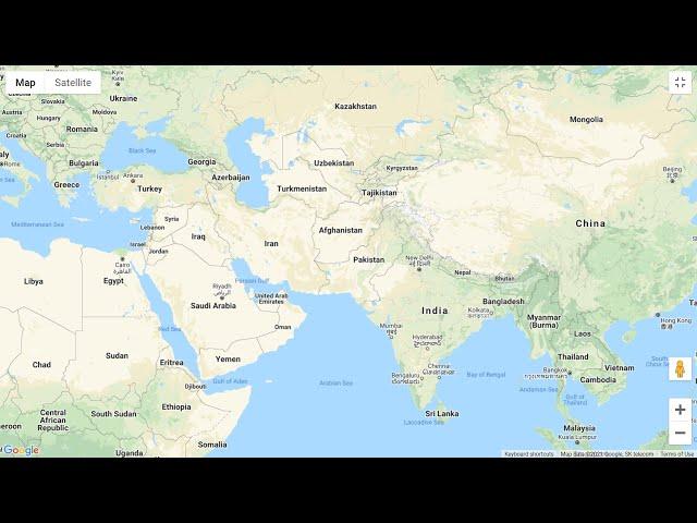 React.js Google Maps API Example to Embed Full Screen Google Maps in Website Using TypeScript