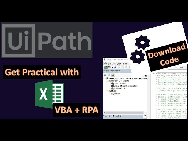 UiPath Tutorial: RPA & Excel VBA Macros | Getting Practical