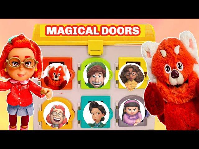 Disney Pixar Turning Red Magical Doors Save Mei's Morning Routine with Slime