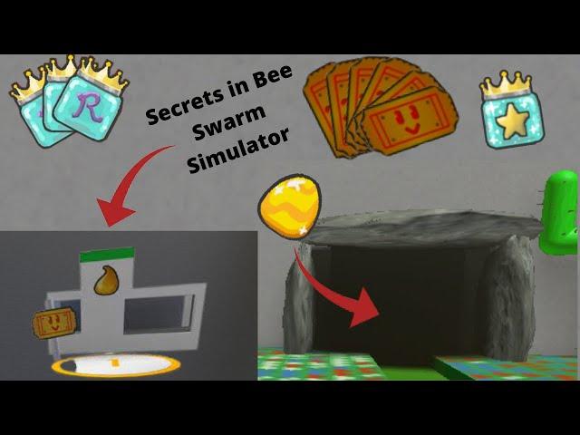 Secret Locations and Landmarks in Bee Swarm Simulator.