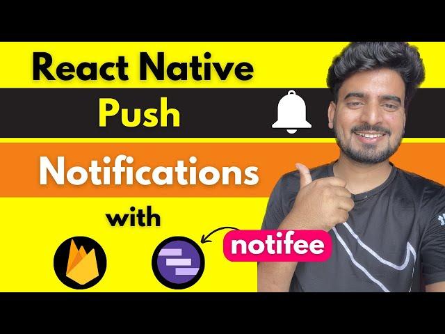 React Native Push Notifications with @Firebase & Notifee   |  in Hindi | Engineer Codewala