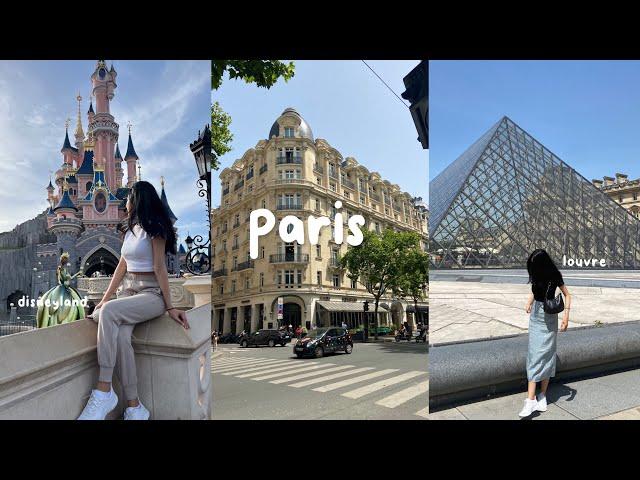 few days in paris: disneyland, musee du louvre & palais garnier | aaulianns summer diaries ️