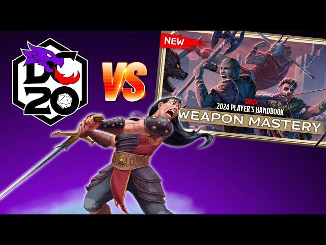 HIT or MISS? D&D vs DC20 0.8 Reworked New Weapon Mastery System