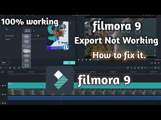 Filmora 9 Does Not Exporting Video How to Fix || How to Fix Filmora 9 Not Exporting Video ||