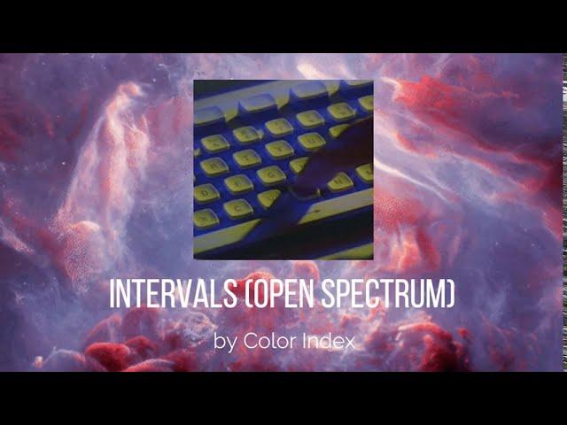 Color Index - Intervals (Open Spectrum)