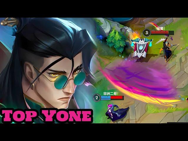 Wild Rift Yone - Top 1 Yone Gameplay Rank Grandmaster