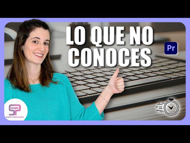  Cómo EDITAR más RÁPIDO en Premiere Pro  10 Atajos de teclado