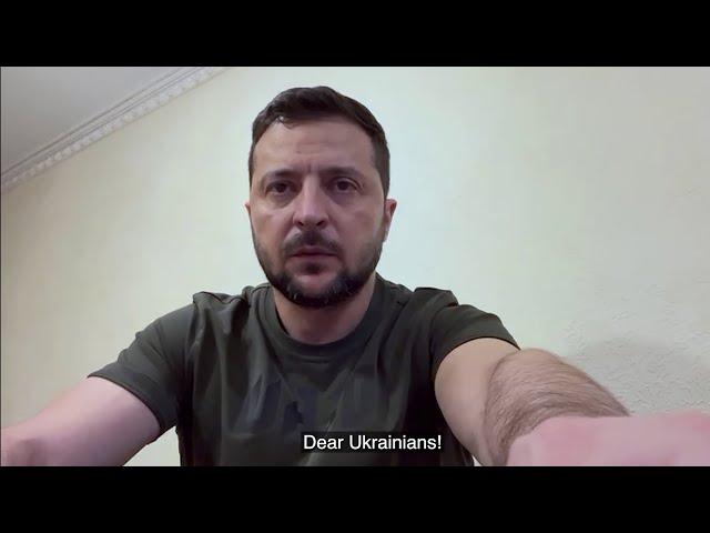 Address of the President of Ukraine Zelensky on the results of the 205 day of the war (2022) UA news