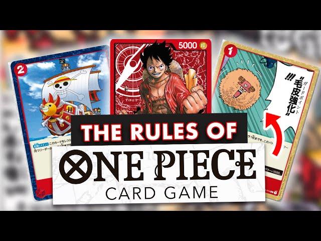 THE RULES OF THE ONE PIECE CARD GAME!!