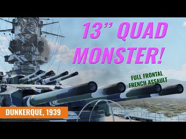 Dunkerque - Best French Capital Ship, Worth It? [War Thunder]