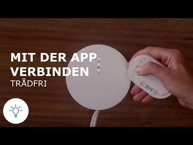 IKEA TRADFRI (TRÅDFRI) Bewegungsmelder der TRADFRI App hinzufügen