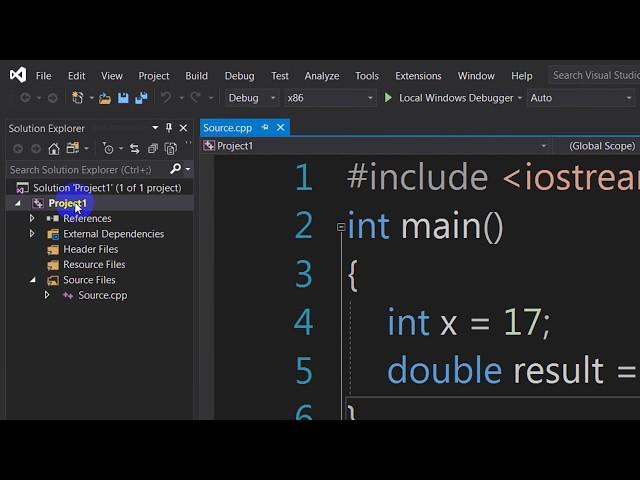 How to Open Existing Project in Visual Studio