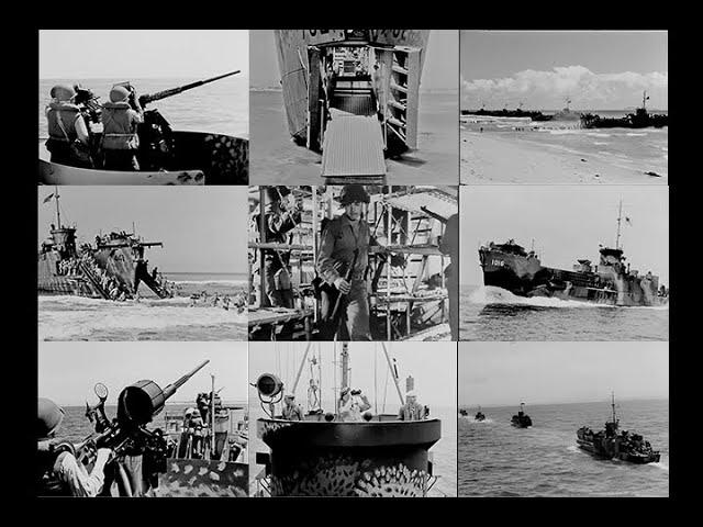 USN Landing Craft Infantry Large (LCI-L) Description & Employment in WW2 1944- HD