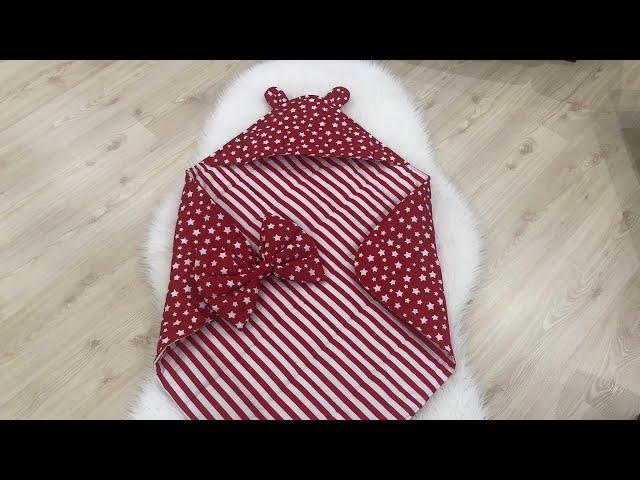 Babynest Kundak Yorgan | Dikim Videosu | Babynest Swaddle quilt Making Video