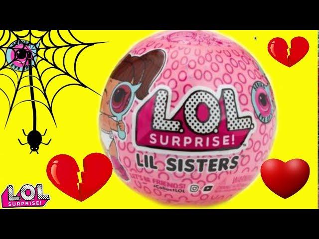 LOL Surprise EYE Spy Lil Sisters Unboxing Toy Review Blind Bags+ Decoder