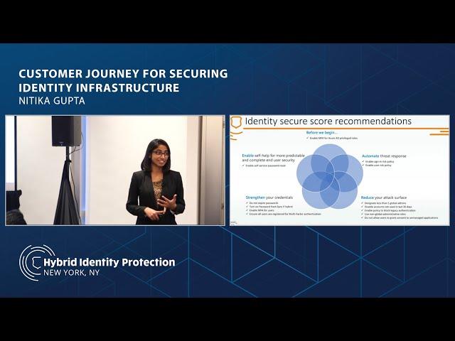 Customer Journey for Securing Identity Infrastructure | Nitika Gupta | HIPConf 2019