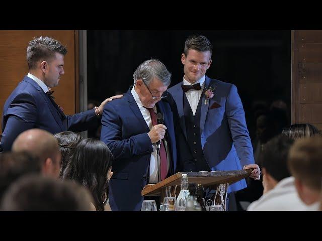 EPIC Father of the Groom Speech | An Incredibly Touching Moment with his Son