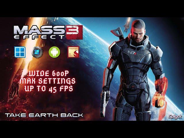 Mass effect 3 Deluxe edition on Android. Winlator by BrunoSX 7.1-reload. Snapdragon 8gen2.