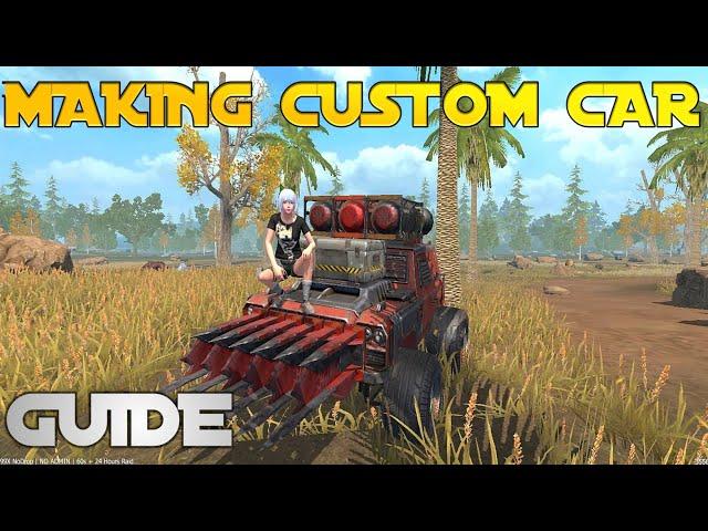 MAKING CUSTOM POWER FULL CAR || LAST ISLAND OF SURVIVAL GUIDE