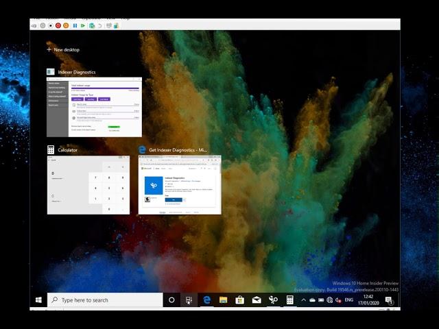 Hands on with Windows 10 Insider Build 19546