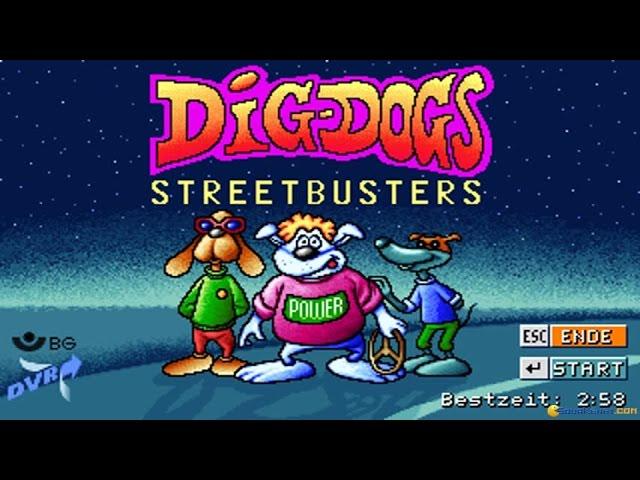 Dig Dogs: Streetbusters gameplay (PC Game, 1994)