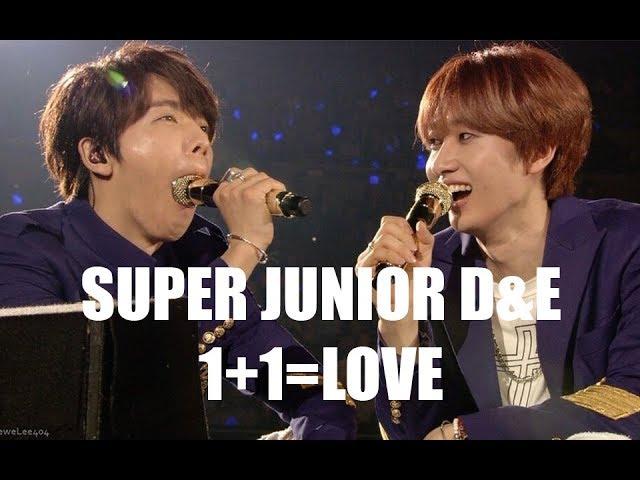 SUPER JUNIOR D&E 1+1=LOVE KOREAN VER