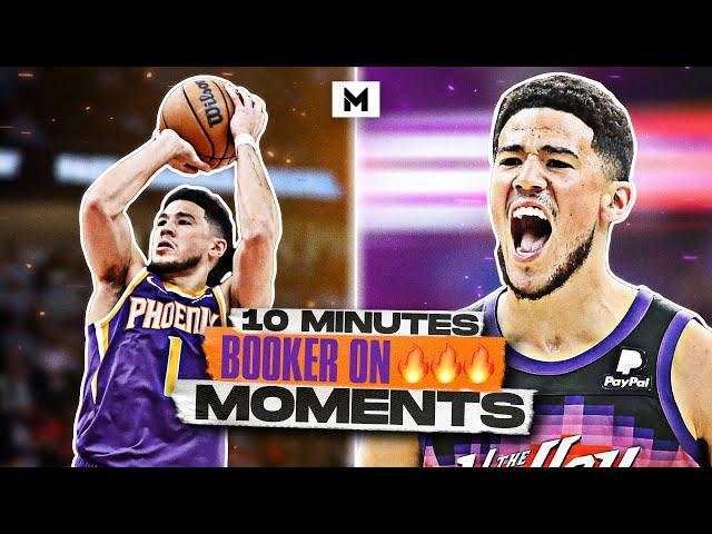 10 Minutes Of Devin Booker "HE'S ON FIRE" Moments ️