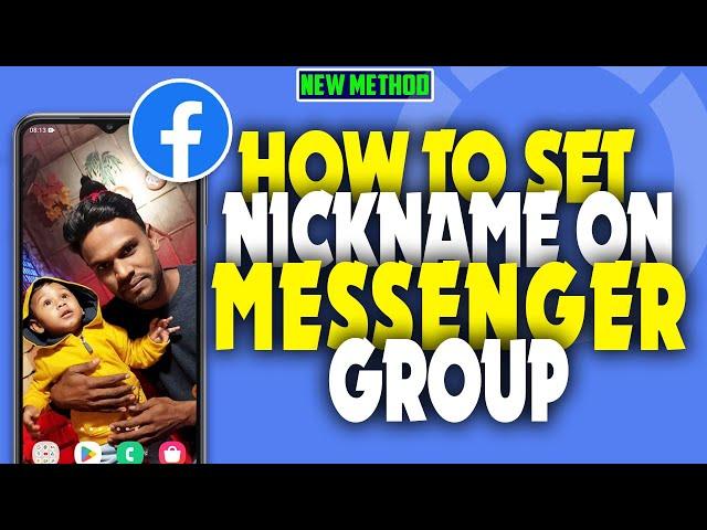 How to set nickname on messenger group 2023