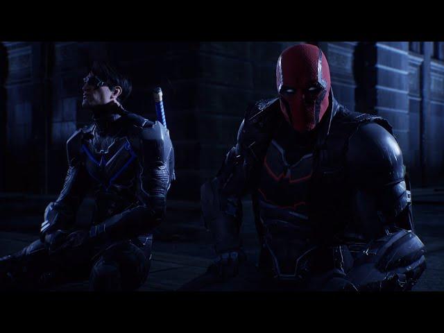 Gotham Knights All Red Hood Cutscenes (4K)