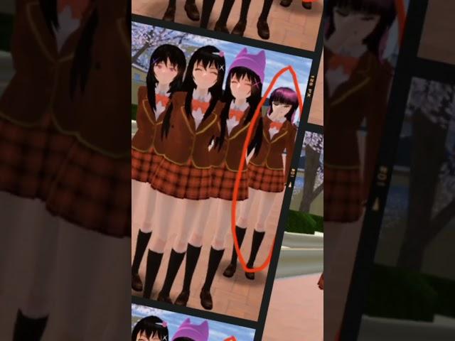 psikopat cantik depan belakang ||JJ sakura school simulator