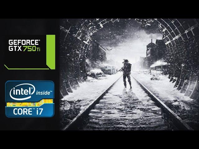 Metro Exodus | 1080p - 900p - 720p | (GTX 750 Ti | i7-2600 | 16 GB RAM)