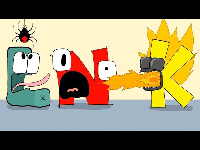 Alphabet Lore Mukbang but Dumb Ways to Die (compilation) Cartoon Animation meme