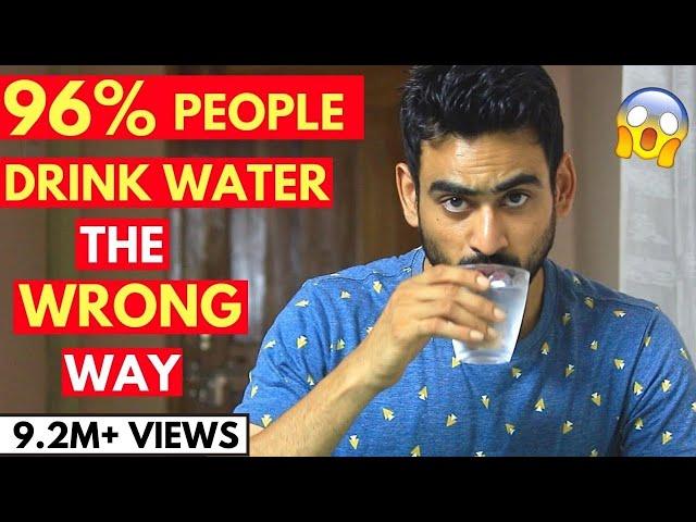 5 Reasons You Are Drinking Water the Wrong Way