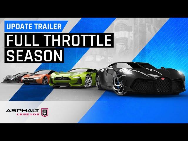 Asphalt 9 - Full Throttle Update