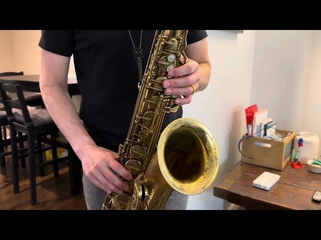 216,xxx Selmer Mark VI Tenor Saxophone Demo, www.dcsax.com