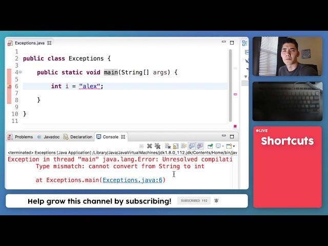 Java Exceptions - Learn Exceptions in Java #43