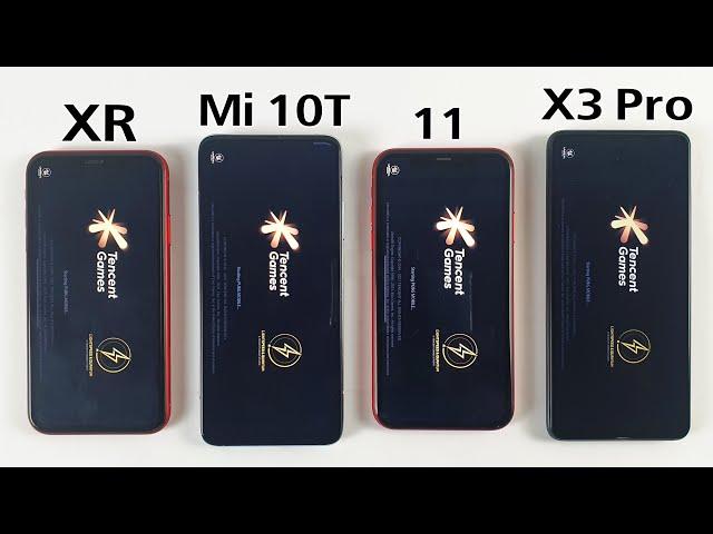 iPhone XR vs Mi 10T vs iPhone 11 vs X3 Pro PUBG TEST in 2022 - Which is BEST For PUBG in 2022?