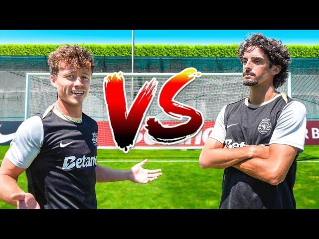 Street Panna vs Trincao! Skills Challenge with Sporting CP