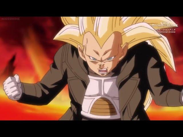 Vegeta turns Super Saiyan 3 for the first time!!