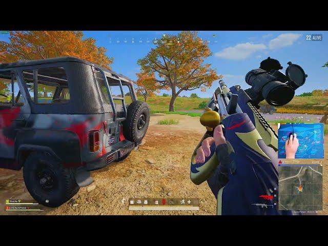  TOP 1 PUBG PC | 1000 IQ PUBG Gameplay (4K) | PUBG Battlegrounds