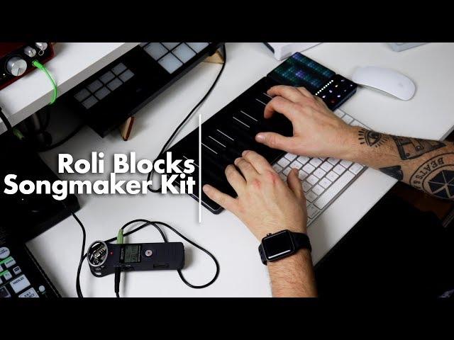 Roli Songmaker Kit -  Unboxing and beatmaking with GarageBand