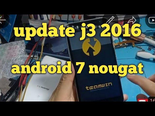 update j3 2016 android 7 nougat | custom Rom viper os