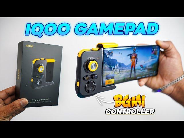 iQOO Gamepad - Best Triggers For Pubg Mobile / BGMI 