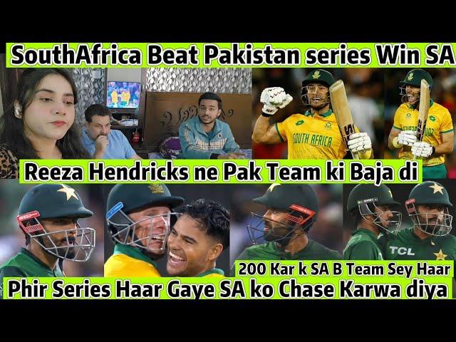 SOUTHAFRICA Beat PAKISTAN 2nd T20 Reeza Hendricks ne PAKISTAN Team Ki Baja Di Jeeta Match Haar gaye